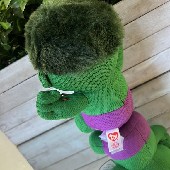 Hulk TY Beanie Baby - Picture 4 of 6